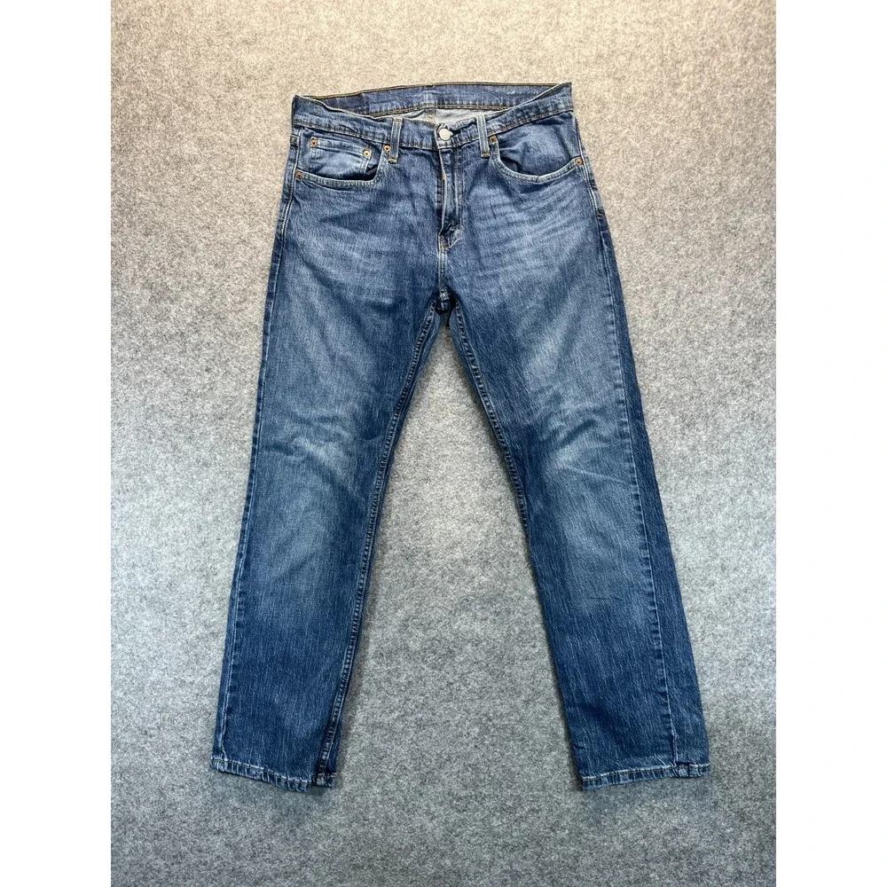 Levis Jeans Men's 31x30 559 Relaxed‎ Straight Medium Wash Denim Pants
